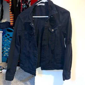 Distressed Jean Jacket